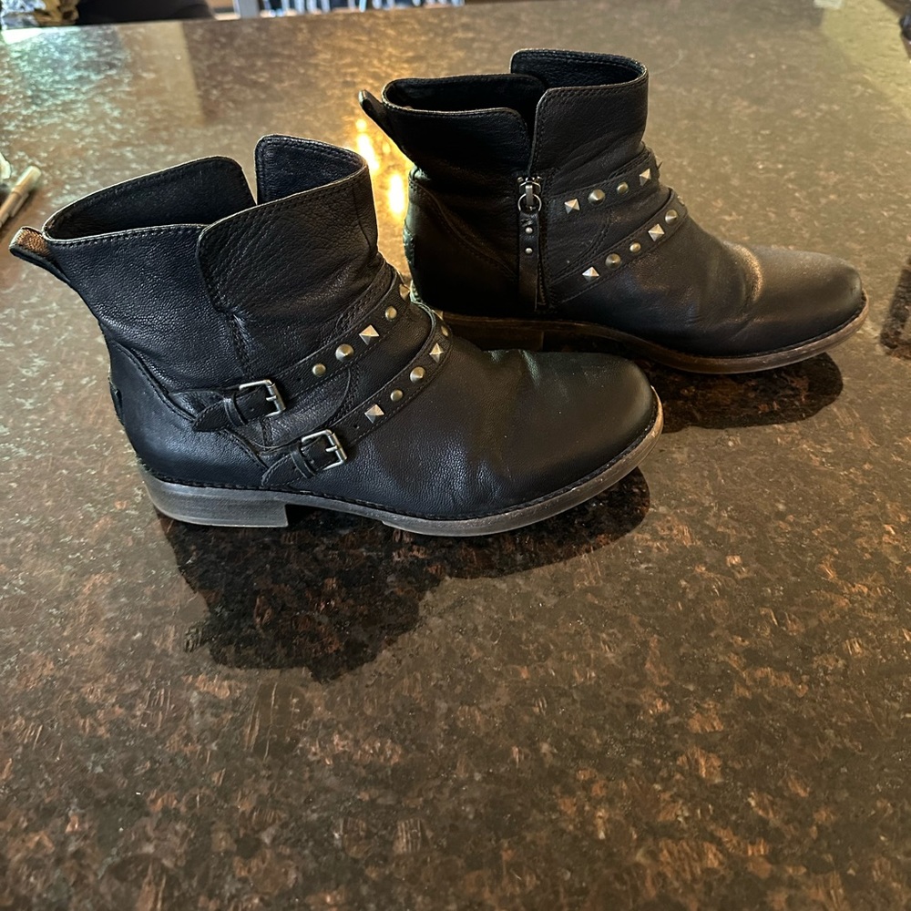 UGG moto studded bootie